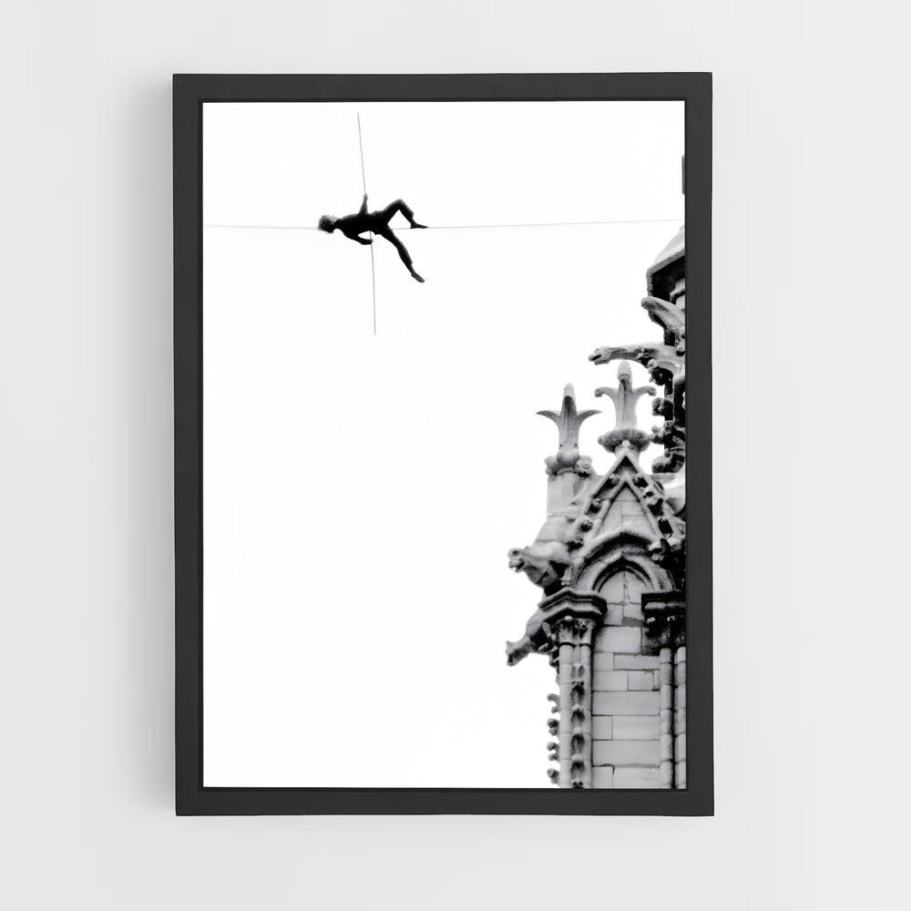 Poster Philippe de petit – affiche Cirque (vue 2)